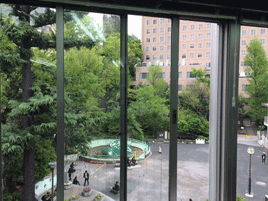 社長室からの眺め