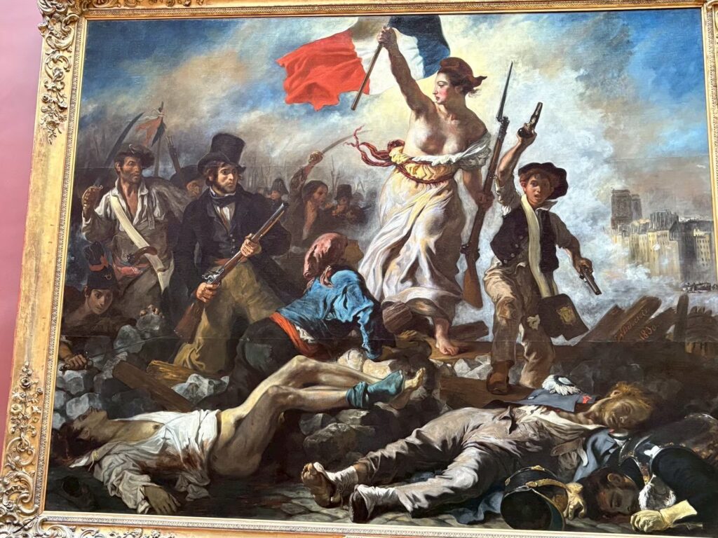 民衆を導く自由の女神